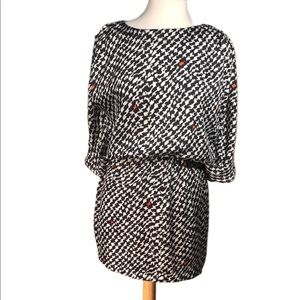 Black and white dress 80’s